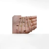 Collar de oro pulsera set moda simple versátil pareja estilo Specification image